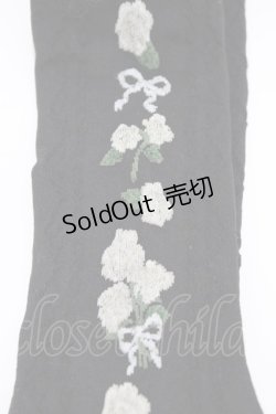 画像2: m petit by misako / AMOVKクロミハナ  ブラック H-26-02-11-1007-LO-ZA-NS-ZH