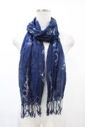 axes femme / ストール  ネイビー H-26-02-11-1009-AX-ZA-NS-ZH