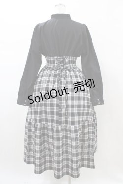 画像2: DearMyLove / バックレースアップボウタイワンピース LL ブラック H-26-02-11-1015-EL-OP-NS-ZH