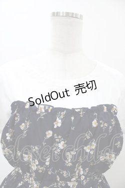 画像3: axes femme / ビスチェ切替ドッキングワンピース M ネイビー H-26-02-11-1018-AX-OP-NS-ZH