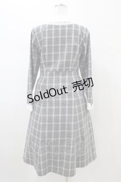 画像2: F i.n.t / ビッグカラーオンブレチェックワンピース Free BLACK×WH H-26-02-11-1020-CA-OP-NS-ZH