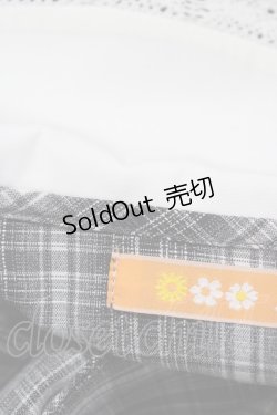 画像4: F i.n.t / ビッグカラーオンブレチェックワンピース Free BLACK×WH H-26-02-11-1020-CA-OP-NS-ZH