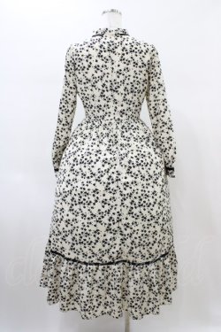 画像2: An MILLE / バイカラーフラワーワンピース Free アイボリー H-26-02-11-1021-EL-OP-NS-ZH