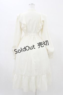 画像2: Honey Cinnamon / ラッフルボウタイリボンワンピース Free アイボリー H-26-02-11-1022-LO-OP-NS-ZH