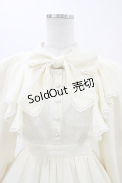 画像3: Honey Cinnamon / ラッフルボウタイリボンワンピース Free アイボリー H-26-02-11-1022-LO-OP-NS-ZH