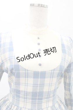 画像3: Fi.n.t / ヨーク切替チェックワンピース Free サックス H-26-02-11-1027-CA-OP-NS-ZH