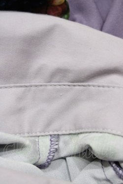 画像4: axes femme POETIQUE / ラ レコルト柄シャツワンピース M パープル H-26-02-11-1028-AX-OP-NS-ZH