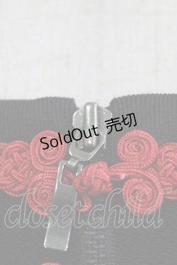 画像4: Qutie Frash / ベルト付き着物カットソー  黒 H-26-02-11-049-QU-TO-AK-ZH