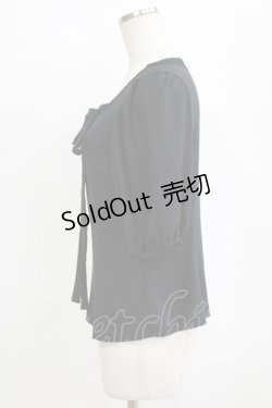 画像2: MIHO MATSUDA / プルオーバー・ベリア M ブラック H-26-02-11-051-GO-TO-KB-ZH