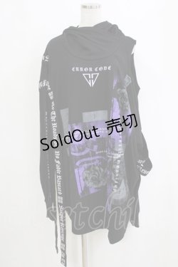 画像1: SEX POT ReVeNGe / プリントパーカー F 黒 H-26-02-11-052-SP-TS-AK-ZH