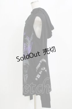 画像2: SEX POT ReVeNGe / プリントパーカー F 黒 H-26-02-11-052-SP-TS-AK-ZH