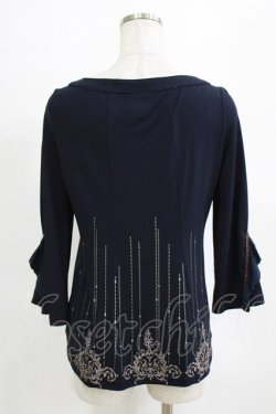 画像3: Rozen Kavalier / レース切替トップス  ネイビー H-26-02-11-056-OO-TO-KB-ZH
