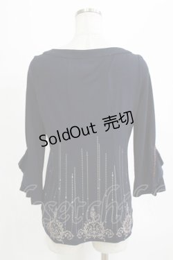 画像3: Rozen Kavalier / レース切替トップス  ネイビー H-26-02-11-056-OO-TO-KB-ZH