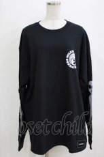 画像1: PUNK DRUNKERS / 【PDS×MILKBOY】宇宙人ロンTEE XL ブラック H-26-02-11-058-PU-TO-KB-ZH (1)
