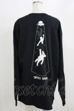 画像3: PUNK DRUNKERS / 【PDS×MILKBOY】宇宙人ロンTEE XL ブラック H-26-02-11-058-PU-TO-KB-ZH (3)