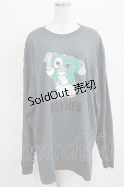 画像1: MILKBOY / GIZMO MAYHEM L.S. TEE L ダークヘザー H-26-02-11-060-MB-TO-KB-ZH