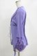 画像2: Ozz Croce / メッシュ切替レイヤードトップス  紫 H-26-02-11-064-OO-TO-AK-ZH (2)
