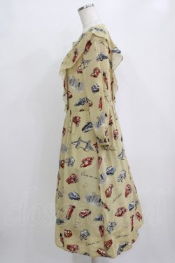 画像2: Jane Marple / The good oldフリルヨークドレス  バニラ H-26-02-11-007-JM-OP-KB-ZH