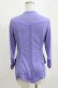 画像3: Ozz Croce / メッシュ切替レイヤードトップス  紫 H-26-02-11-064-OO-TO-AK-ZH (3)