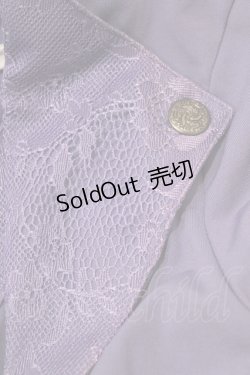 画像5: Ozz Croce / メッシュ切替レイヤードトップス  紫 H-26-02-11-064-OO-TO-AK-ZH