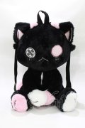 NieR Clothing / ぬいぐるみリュック  黒×ピンク H-26-02-11-067-PU-BG-AK-ZH