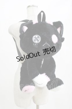 画像3: NieR Clothing / ぬいぐるみリュック  黒×ピンク H-26-02-11-067-PU-BG-AK-ZH