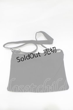 画像2: NieR Clothing / ショルダーポーチ  黒 H-26-02-11-068-PU-BG-AK-ZH