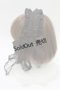 画像2: abilletage / ヘッドドレス  ボルドー H-26-02-11-074-GO-AC-KB-ZH