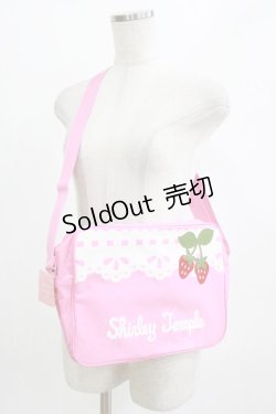 画像1: Shirley Temple / ストロベリーショルダーバッグ  ピンク H-26-02-11-080-ET-BG-KB-ZH
