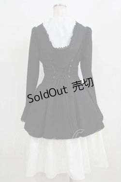 画像3: MIHO MATSUDA / Artiswitch×MIHO MATSUDA るるコラボワンピース  ブラック×ホワイト H-26-02-11-010-GO-OP-KB-ZH