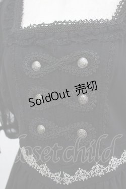 画像5: Ozz oneste / レース切替プリントワンピース  黒 H-26-02-11-014-OO-OP-AK-ZH