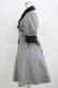 画像2: MIHO MATSUDA / ワンピース・エルガー M グレー H-26-02-11-016-GO-OP-KB-ZH (2)