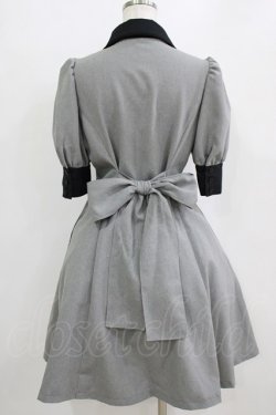 画像3: MIHO MATSUDA / ワンピース・エルガー M グレー H-26-02-11-016-GO-OP-KB-ZH