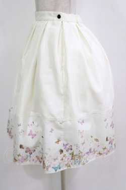 画像2: abilletage / バタフライタックスカート  アイボリー H-26-02-11-018-GO-SK-KB-ZH