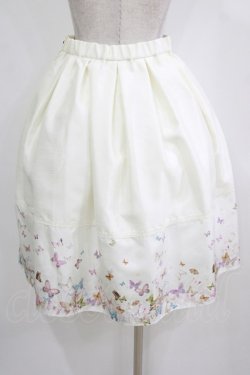 画像3: abilletage / バタフライタックスカート  アイボリー H-26-02-11-018-GO-SK-KB-ZH