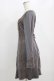 画像2: OZZ ANGELO / レースラインワンピース  グレー H-26-02-11-022-OO-OP-AK-ZH (2)