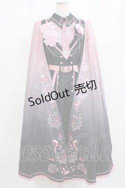 画像1: 春 （海外ロリータブランド） / 譚英戦姫ワンピースセット L ブラック/ピンク H-26-02-12-001-GO-OP-NS-ZH