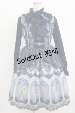 画像1: Angelic Pretty / Celestial Dress Free ネイビー H-26-02-12-002-AP-OP-NS-ZH