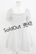 mon lily / ハートくりぬきワンピース M グレー H-26-02-12-025-LO-OP-NS-ZH
