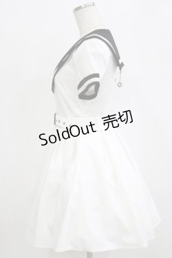 画像2: To Alice / セーラーマリンワンピース S オフ H-26-02-12-026-LO-OP-NS-ZH