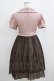 画像3: mayla classic / Giddily Chocolat Collection/Chocolate De Dolly Dress Free ピンク H-26-02-12-027-LO-OP-NS-ZH (3)