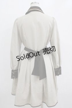 画像3: Innocent World / ストライプコートワンピース M/92cm丈 ミルクティ H-26-02-12-032-IW-OP-NS-ZH