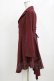 画像2: axes femme POETIQUE / 燕尾デザインロングジャケット M ワイン H-26-02-12-036-AX-JA-NS-ZH (2)