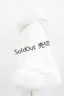 画像2: Amavel / ハートケーブルニットファーポンチョ Free オフ H-26-02-12-043-CA-CO-NS-ZH