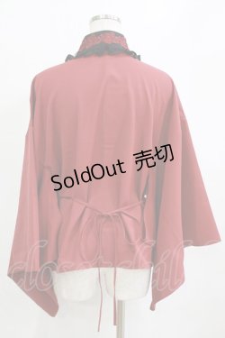 画像3: Chalmiere / 和風ブラウス M ワイン H-26-02-12-044-0-BL-NS-ZH