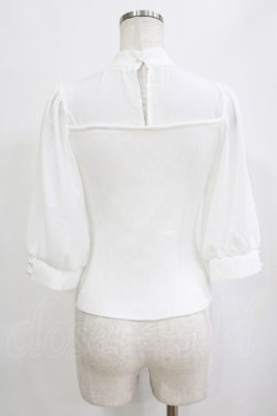 画像3: evelyn / ボウタイトップス Free オフ H-26-02-12-046-LO-TO-NS-ZH