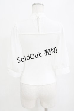 画像3: evelyn / ボウタイトップス Free オフ H-26-02-12-046-LO-TO-NS-ZH