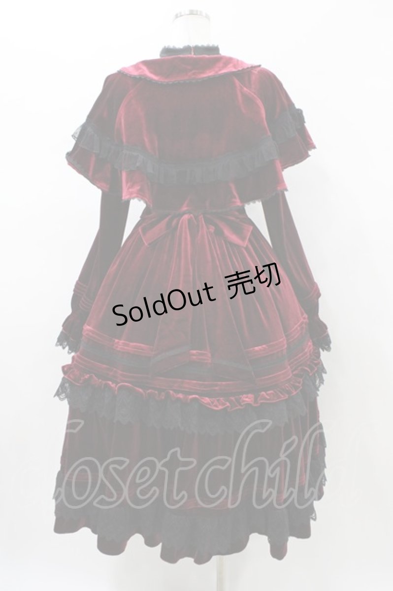 画像2: Hoshibako Works / Rozen Maiden x HoshibakoWorks 真紅ケープ付きワンピース Free ボルドー H-26-02-12-1041-LO-OP-NS-ZH (2)