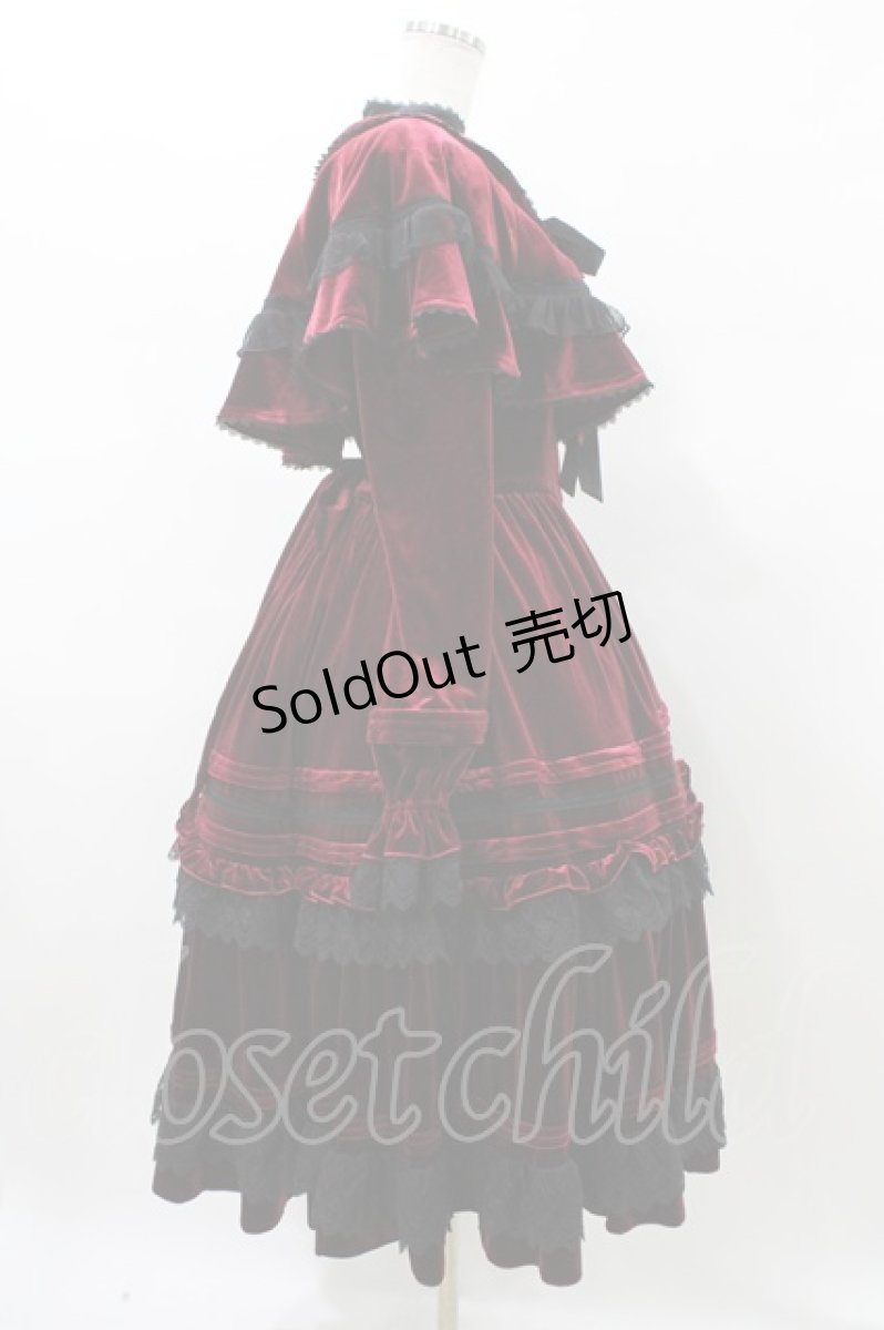 画像3: Hoshibako Works / Rozen Maiden x HoshibakoWorks 真紅ケープ付きワンピース Free ボルドー H-26-02-12-1041-LO-OP-NS-ZH (3)