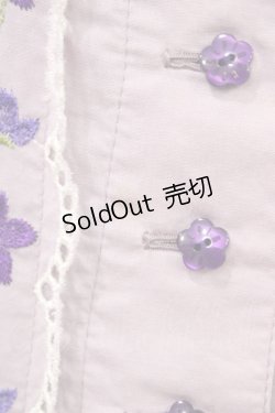 画像6: PINK HOUSE / バイオレットレース使いワンピース Free パープル H-26-02-12-1042-LO-OP-NS-ZH